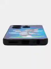 Синий чехол с рисунком на Tecno Spark 10 Pro (Текно Спарк 10 Про)