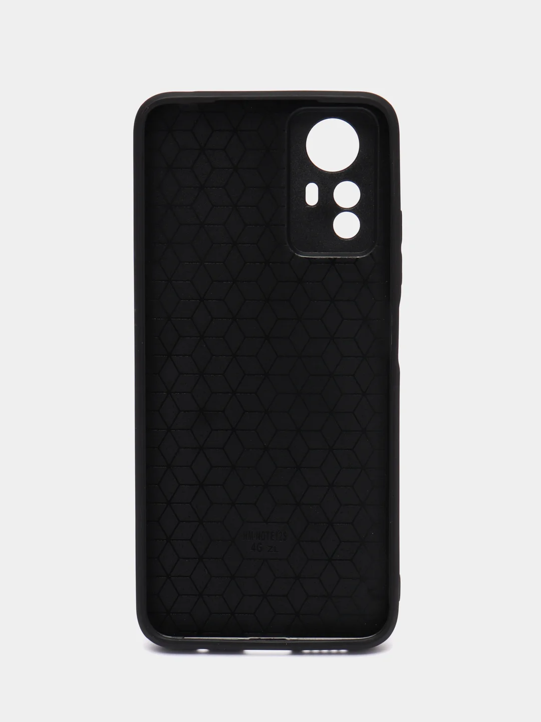 Черный чехол с рисунком на Xiaomi Redmi Note 12S (Редми Нот 12С)