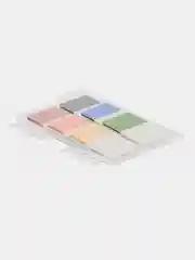 Закладки клейкие LOREX PLASTIC SIMPLE, пластик, 6 цветов по 20 шт