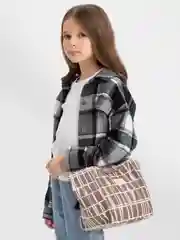 Коричневый сумка для обеда