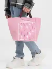 Розовый сумка для обеда