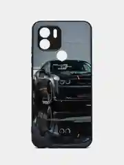 Серый чехол с рисунком на Xiaomi Redmi A1+, Xiaomi Redmi A2+ и Poco C51 (Сяоми Редми А1+/A2+)