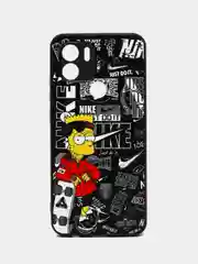 Горчичный чехол с рисунком на Xiaomi Redmi A1+, Xiaomi Redmi A2+ и Poco C51 (Сяоми Редми А1+/A2+)
