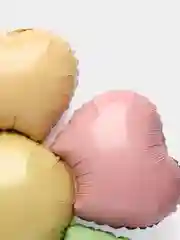 Кремовый воздушный шар в форме цветка, шар-ромашка