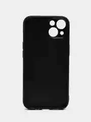 Бордовый чехол с рисунком на iPhone 13 (Айфон 13)