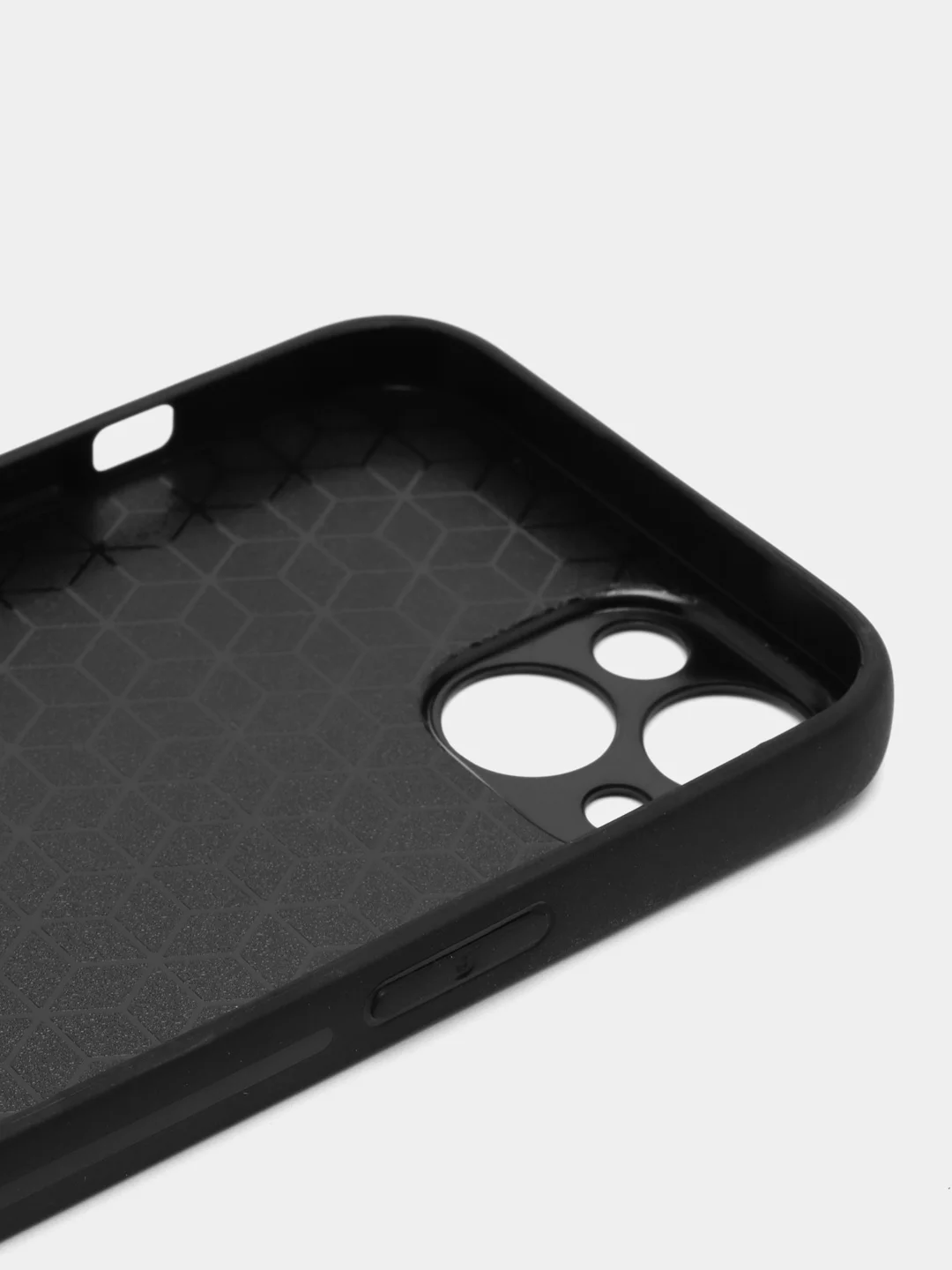 Серый чехол с рисунком на iPhone 13 (Айфон 13)