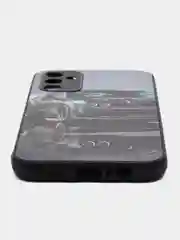 Серый чехол с рисунком на Samsung Galaxy A14 (Самсунг Галакси А14)