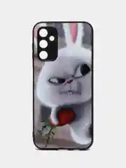 Белый чехол с рисунком на Samsung Galaxy A14 (Самсунг Галакси А14)