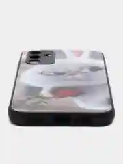 Белый чехол с рисунком на Samsung Galaxy A14 (Самсунг Галакси А14)