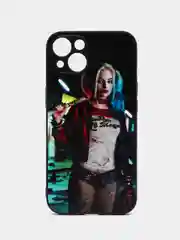 Фуксия чехол с рисунком на iPhone 13 (Айфон 13)