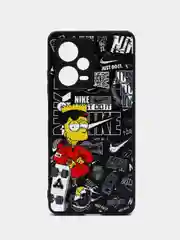 Горчичный чехол с рисунком на Xiaomi Redmi Note 12 Pro+ (Сяоми Редми Нот 12 Про+)
