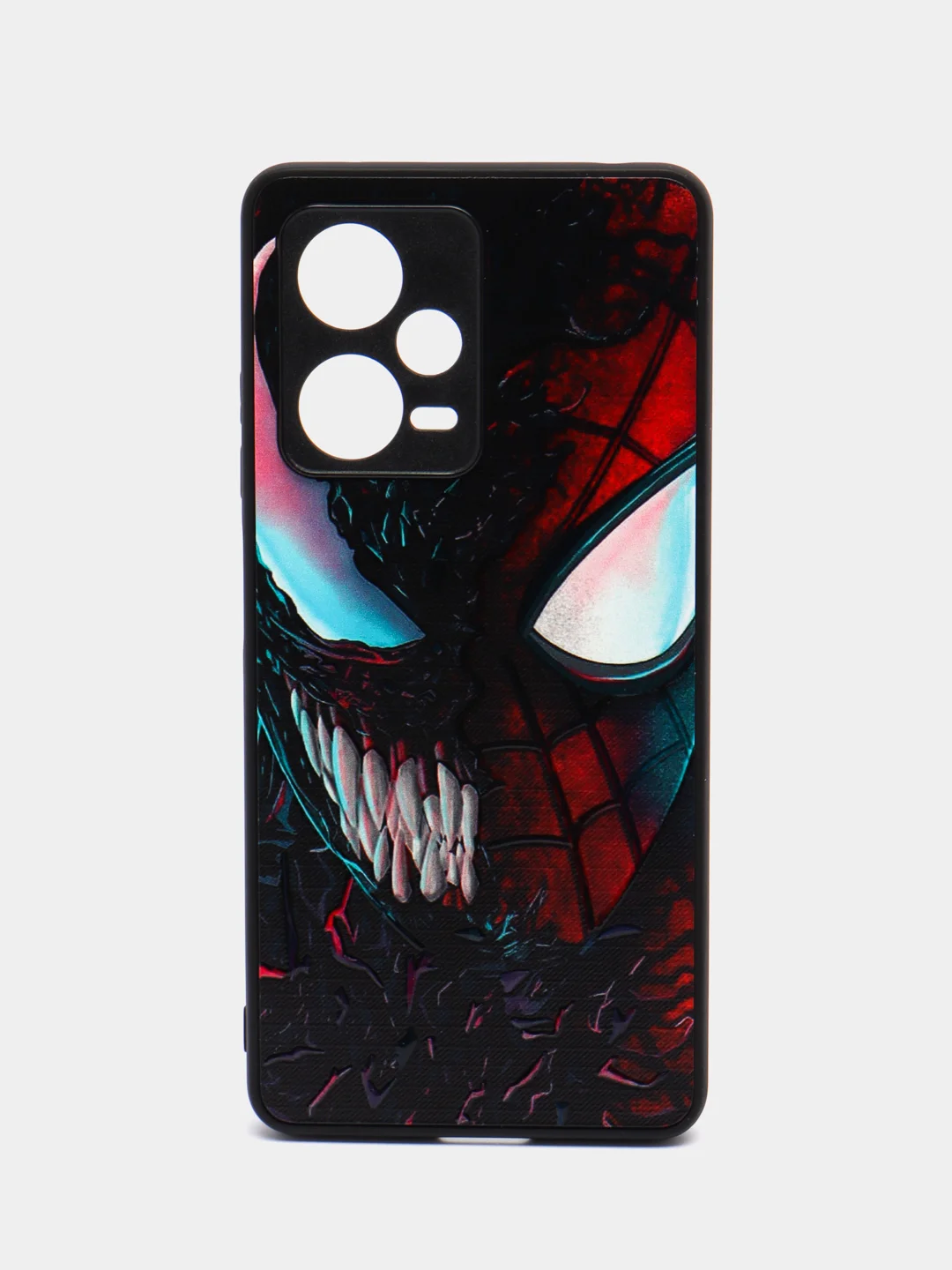 Черный чехол с рисунком на Xiaomi Redmi Note 12 Pro+ (Сяоми Редми Нот 12 Про+)