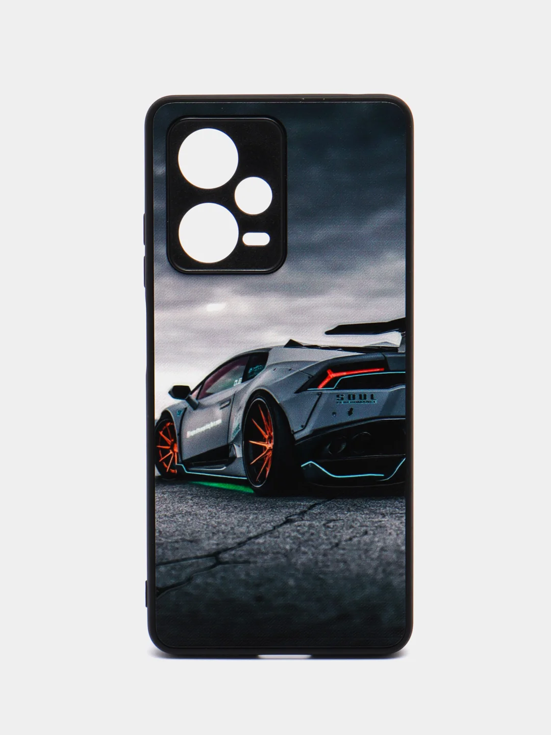 Хром чехол с рисунком на Xiaomi Redmi Note 12 Pro+ (Сяоми Редми Нот 12 Про+)
