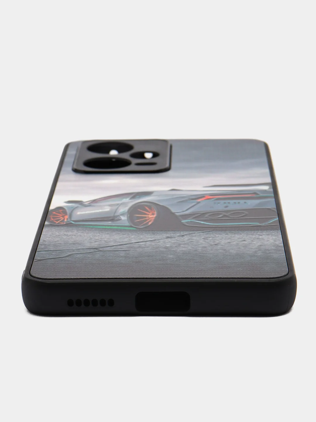 Хром чехол с рисунком на Xiaomi Redmi Note 12 Pro+ (Сяоми Редми Нот 12 Про+)