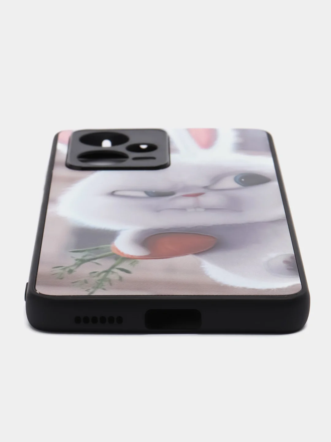Белый чехол с рисунком на Xiaomi Redmi Note 12 Pro+ (Сяоми Редми Нот 12 Про+)