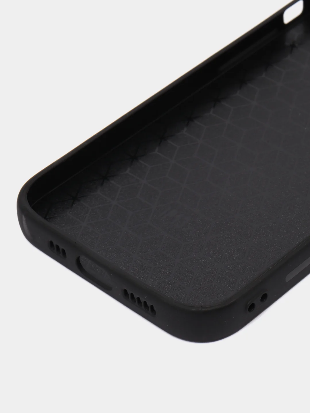 Черный чехол с рисунком на iPhone 13 (Айфон 13)