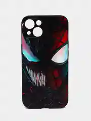 Черный чехол с рисунком на iPhone 13 (Айфон 13)