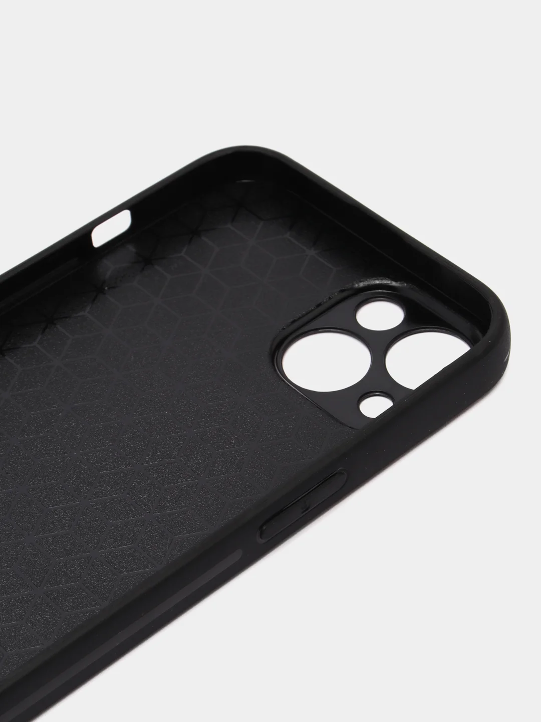 Черный чехол с рисунком на iPhone 13 (Айфон 13)