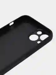 Черный чехол с рисунком на iPhone 13 (Айфон 13)
