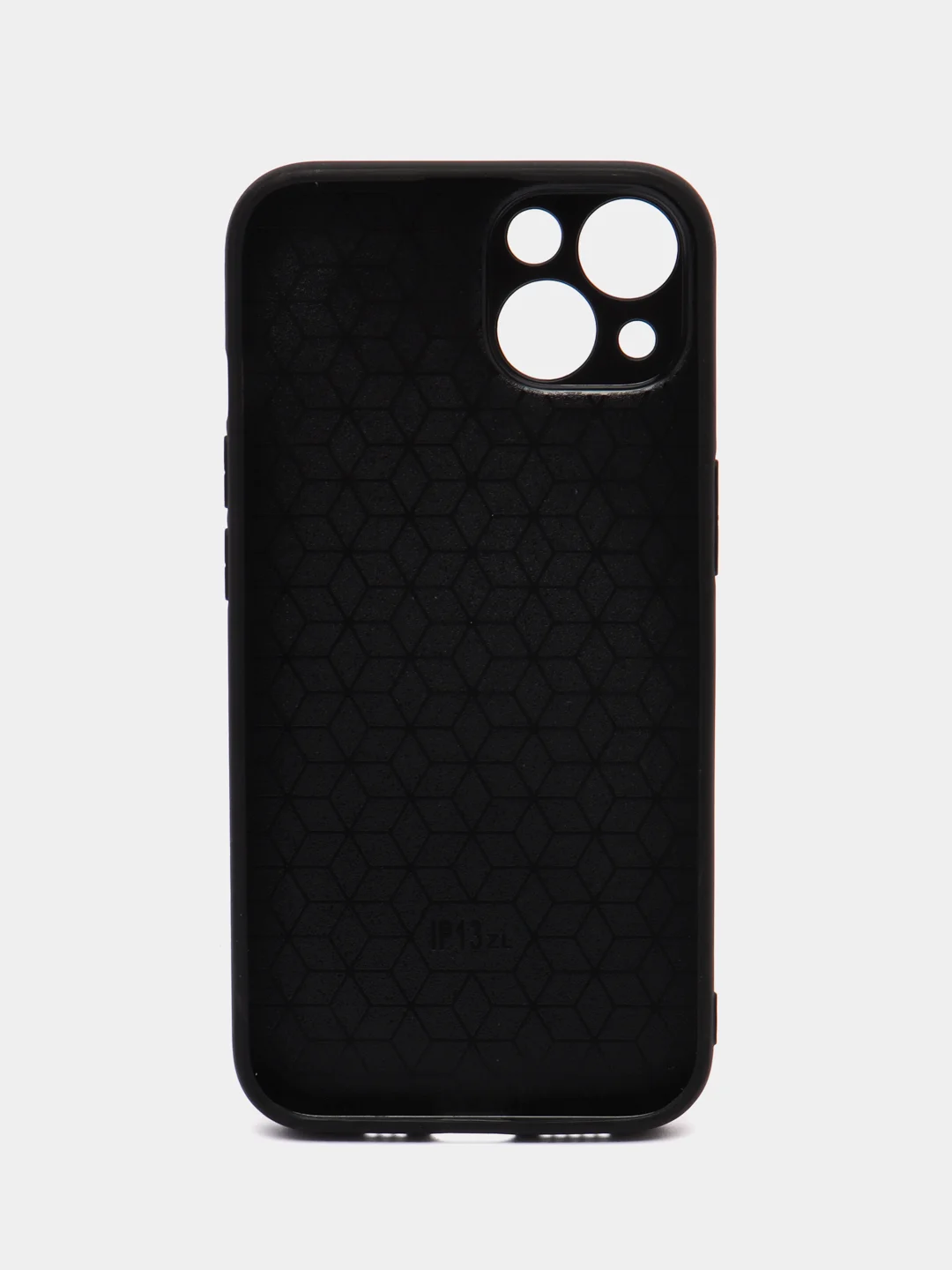 Черный чехол с рисунком на iPhone 13 (Айфон 13)