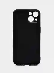 Черный чехол с рисунком на iPhone 13 (Айфон 13)