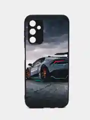 Хром чехол с рисунком на Samsung Galaxy A14 (Самсунг Галакси А14)