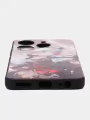 Бежевый меланж чехол с рисунком на Tecno Spark 10 Pro (Текно Спарк 10 Про)