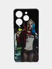 Фуксия чехол с рисунком на Tecno Spark 10 Pro (Текно Спарк 10 Про)