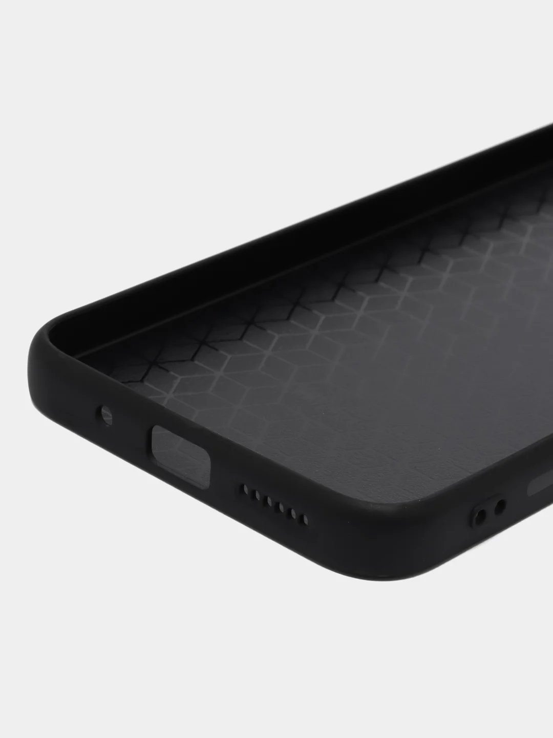 Черный чехол с рисунком на Xiaomi Redmi 12 (Сяоми Редми 12)