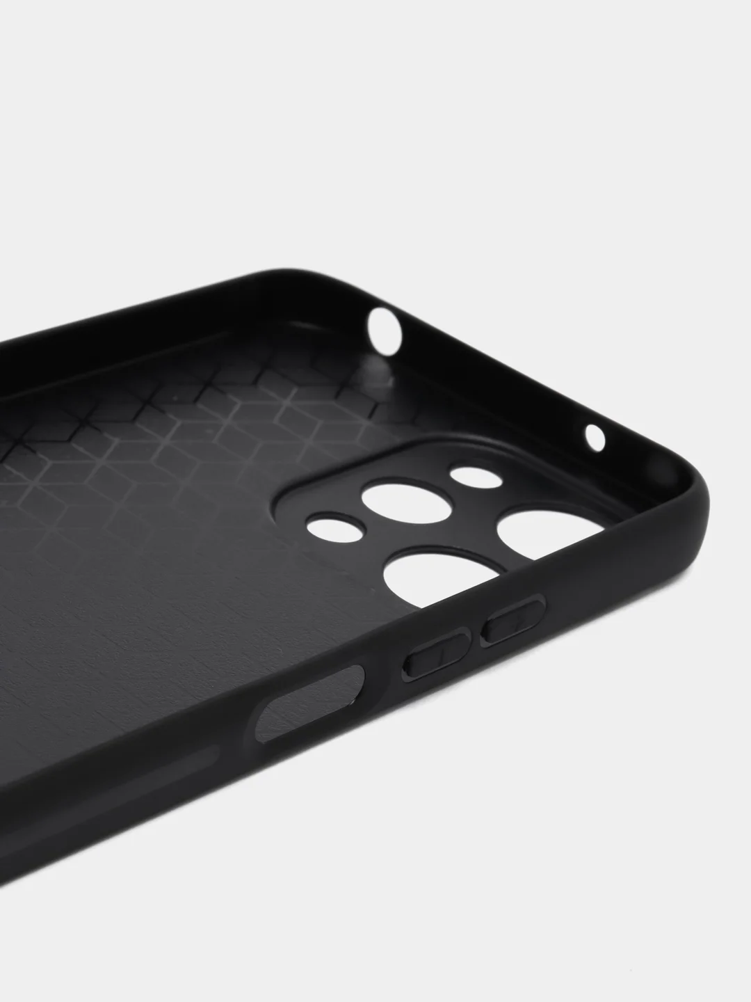 Черный чехол с рисунком на Xiaomi Redmi 12 (Сяоми Редми 12)