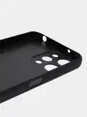 Черный чехол с рисунком на Xiaomi Redmi 12 (Сяоми Редми 12)