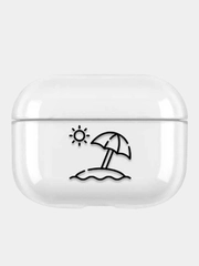 Прозрачный пластиковый чехол для Apple Airpods Pro