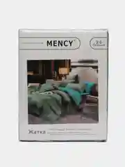Морской комплект постельного белья "Mency Жатка" 2-х спальное, сатин, жатка, пододеяльник,простынь