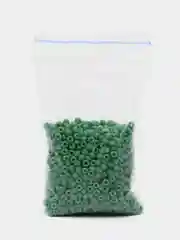 Зеленый бисер 8/0, 3 мм, 30 грамм, разные цвета