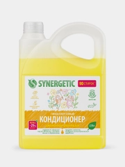 Кондиционер для белья SYNERGETIC "Цветочная фантазия" гипоаллергенный, 2,75л, 90 стирок