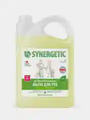 Антибактериальное жидкое мыло SYNERGETIC "Имбирь и бергамот" гипоаллергенное 3,5л