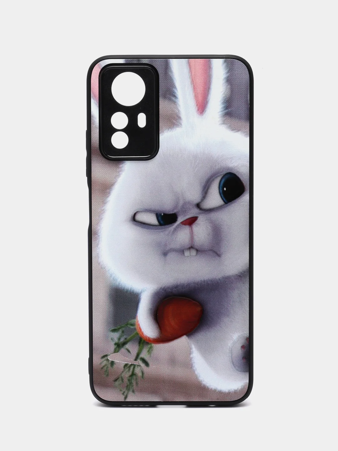 Белый чехол с рисунком на Xiaomi Redmi Note 12S (Редми Нот 12С)