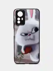 Белый чехол с рисунком на Xiaomi Redmi Note 12S (Редми Нот 12С)