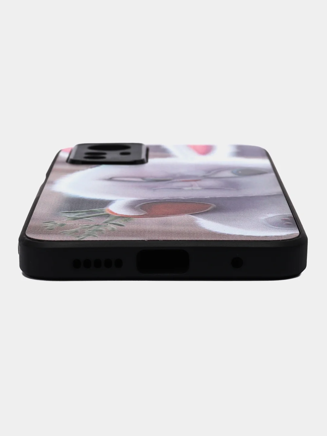 Белый чехол с рисунком на Xiaomi Redmi Note 12S (Редми Нот 12С)