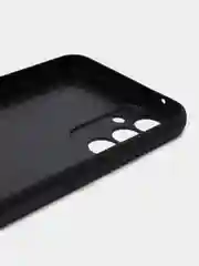 Черный чехол с рисунком на Samsung Galaxy A54 (Самсунг Галакси А54)