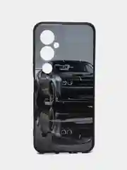Серый чехол с рисунком на Tecno Pova 4 Pro (Текно Пова 4 Про)