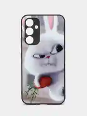 Белый чехол с рисунком на Samsung Galaxy A54 (Самсунг Галакси А54)