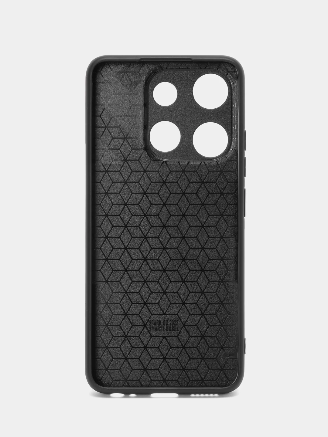 Черный чехол с рисунком на Tecno Spark Go 2023 и Tecno Pop 7 (Техно Го 2023 и Текно Поп 7)
