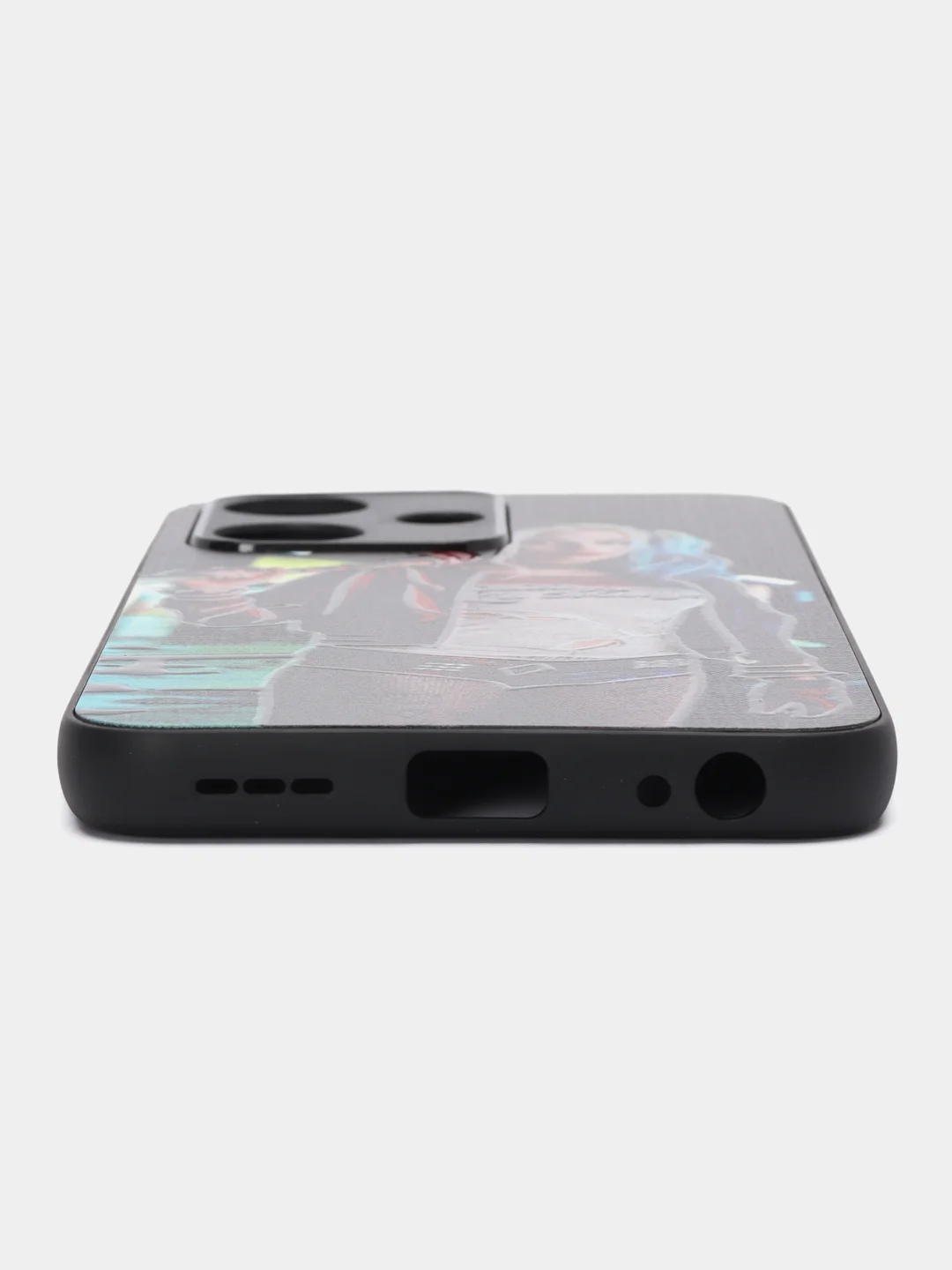 Фуксия чехол с рисунком на Infinix Hot 30i (Инфиникс Хот 30i)