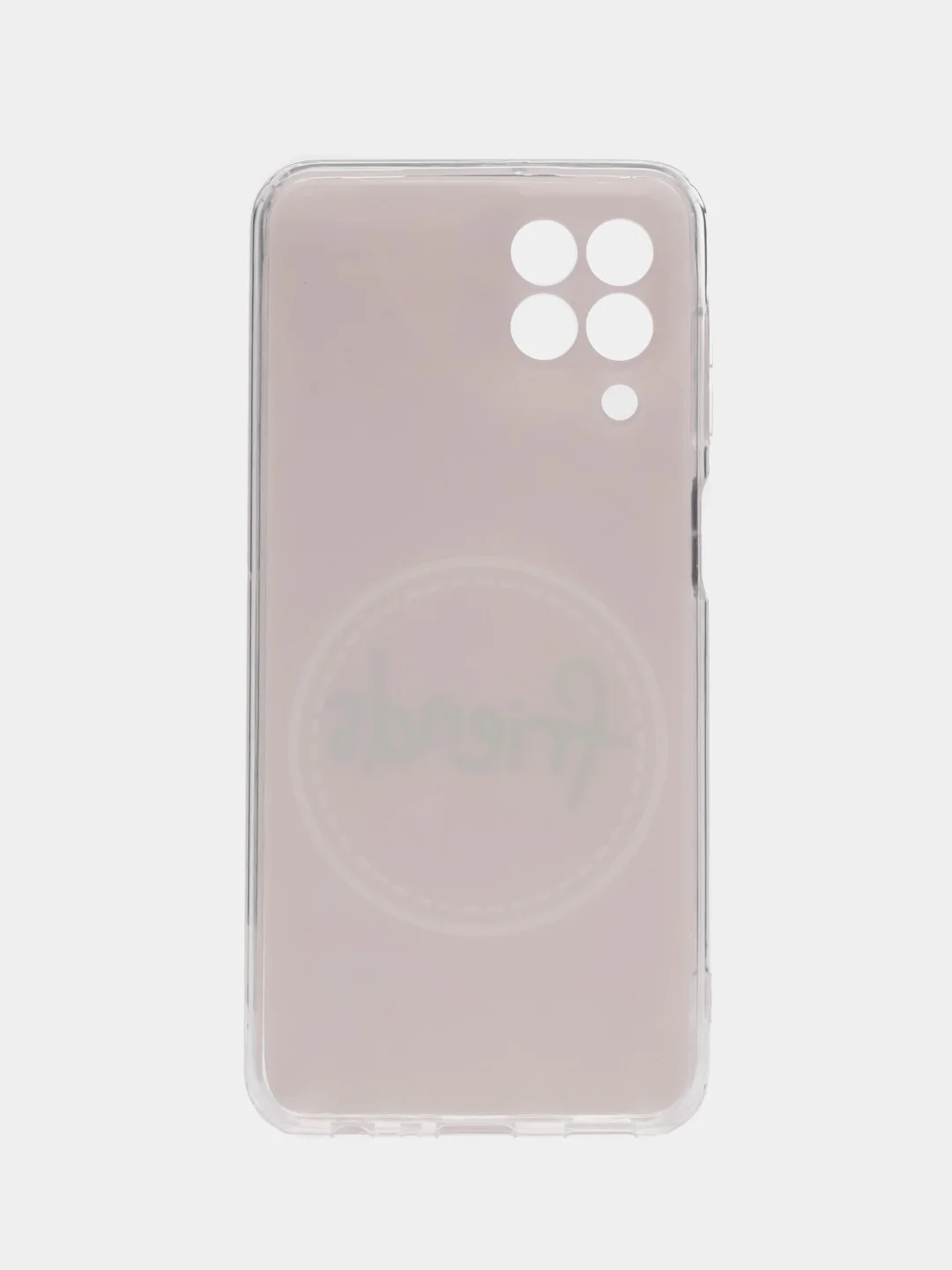 Тёмно-коричневый чехол Samsung Galaxy M33 с рисунком / принтом