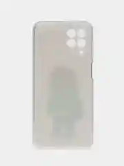Тёмно-коричневый чехол Samsung Galaxy M33 с рисунком / принтом