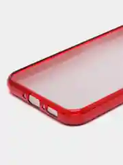 Красный чехол блестящий Samsung Galaxy A34 5G, накладка c блёстками