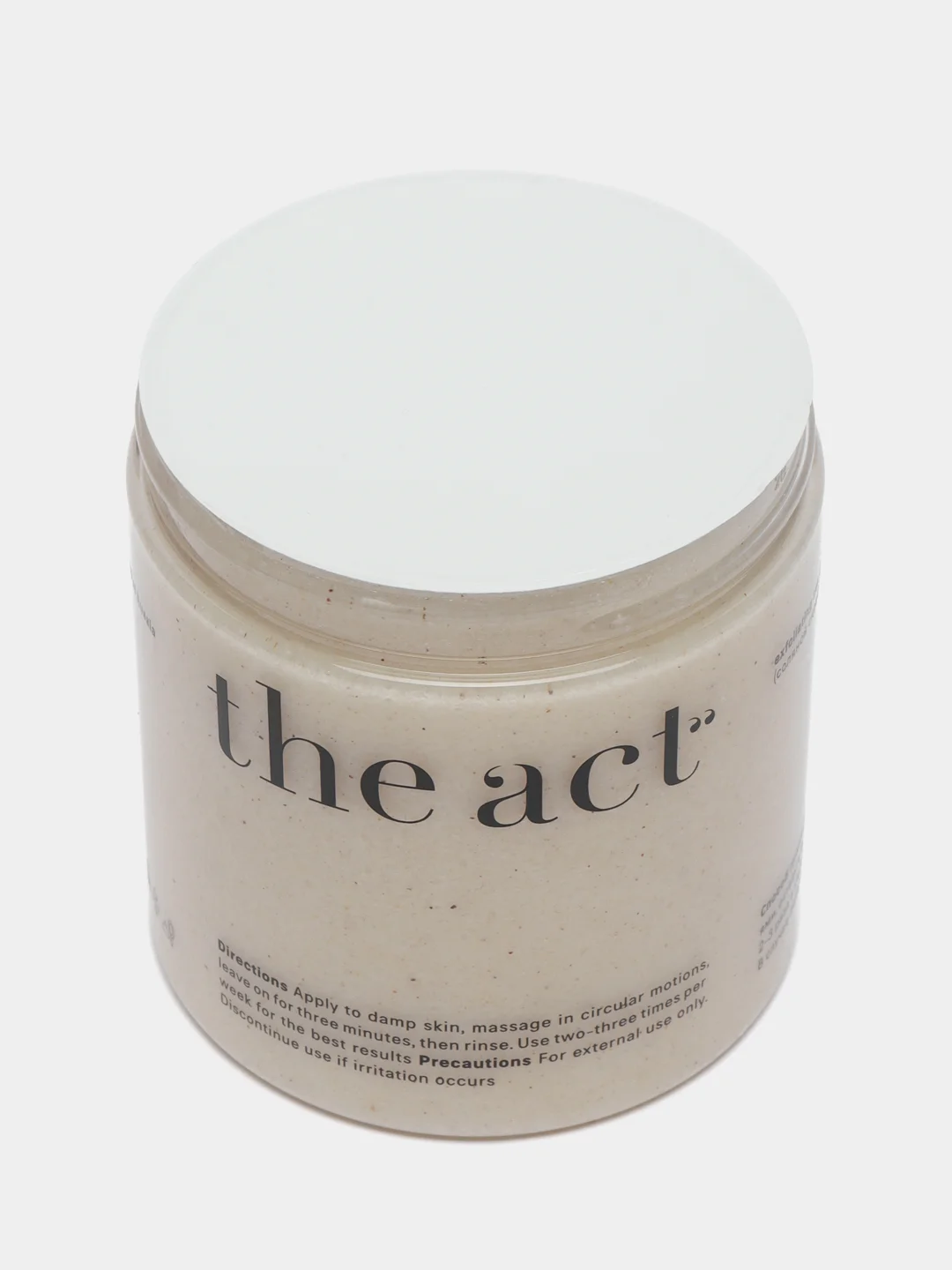 The Act Labs Соляной скраб-бальзам для тела против растяжек, кокосовый, 300 г