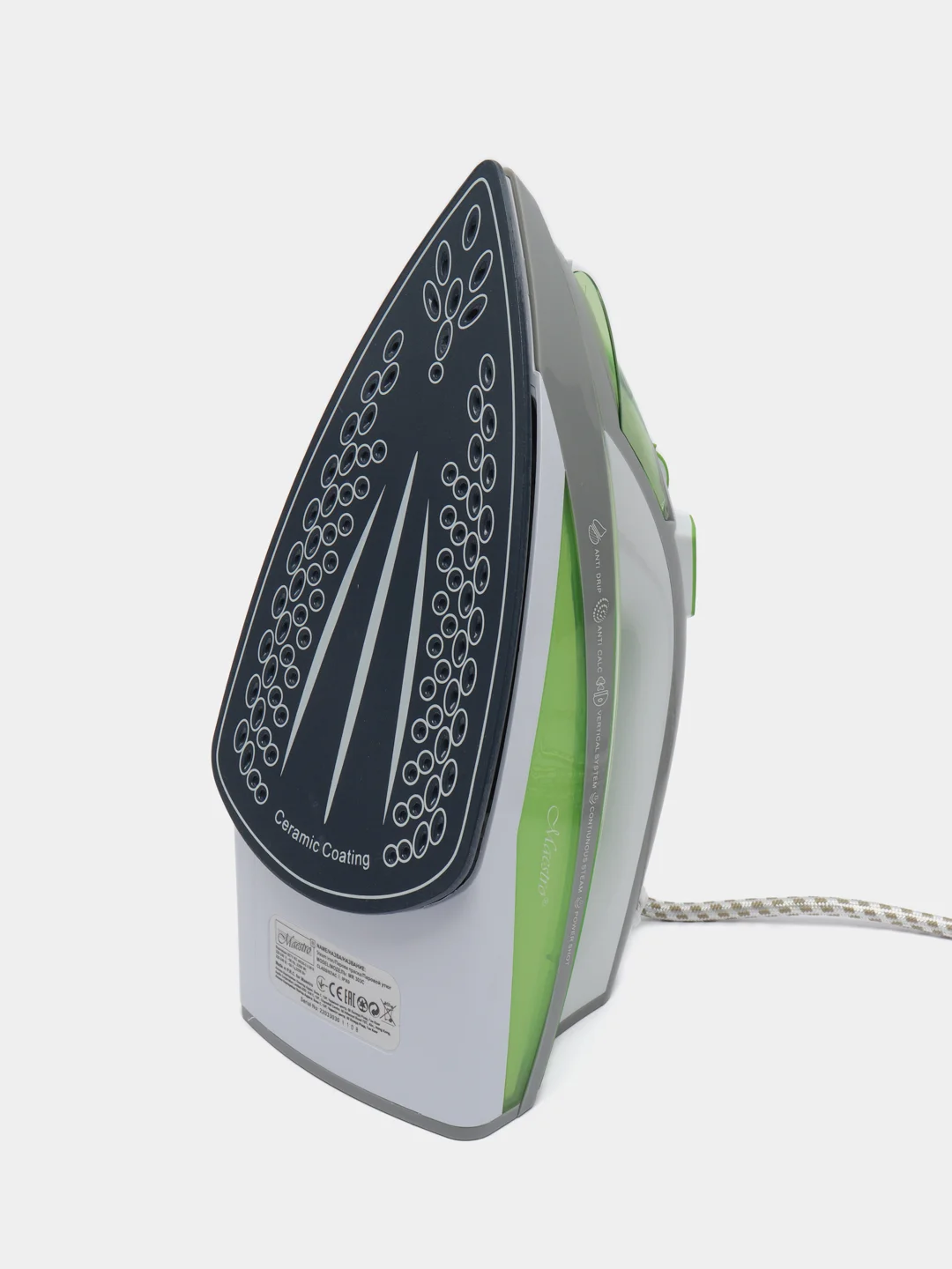 Утюг Maestro MR-303C, с керамическим покрытием, 2200 Вт