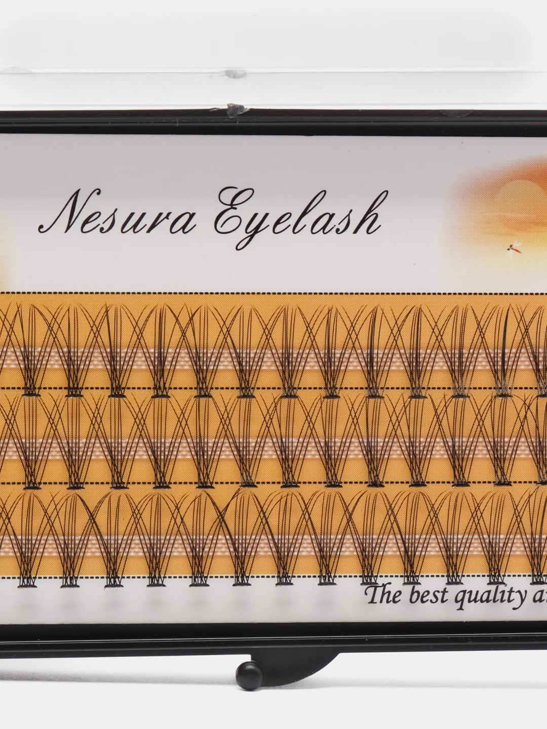 Накладные ресницы, пучки для наращивания Nesura Eyelash, для визажистов и макияжа